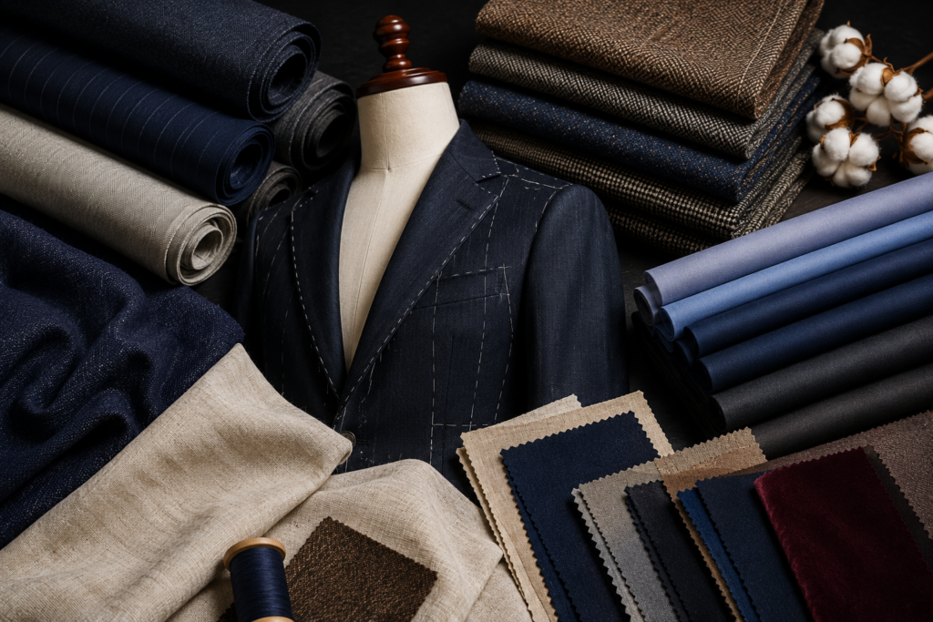 Best Fabrics for Custom Suits Throughout the Year best fabrics for custom suits throughout the year