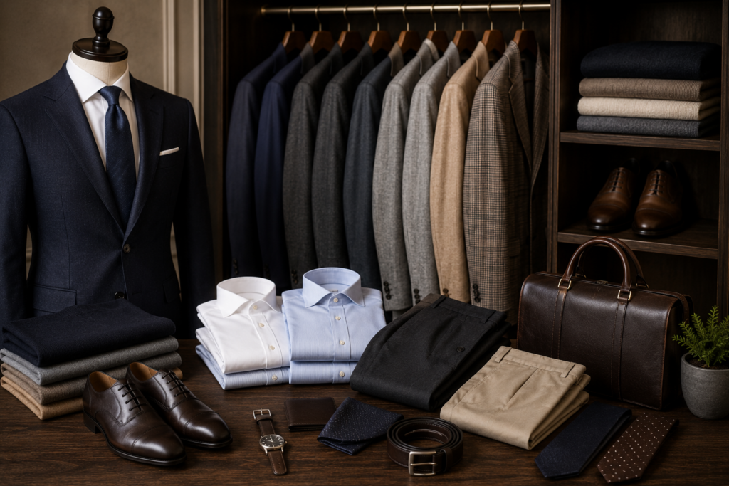 building a timeless wardrobe with bespoke clothing