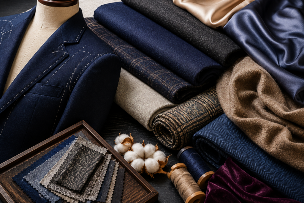 Luxury Fabrics Used in Bespoke Tailoring luxury fabrics used in bespoke tailoring
