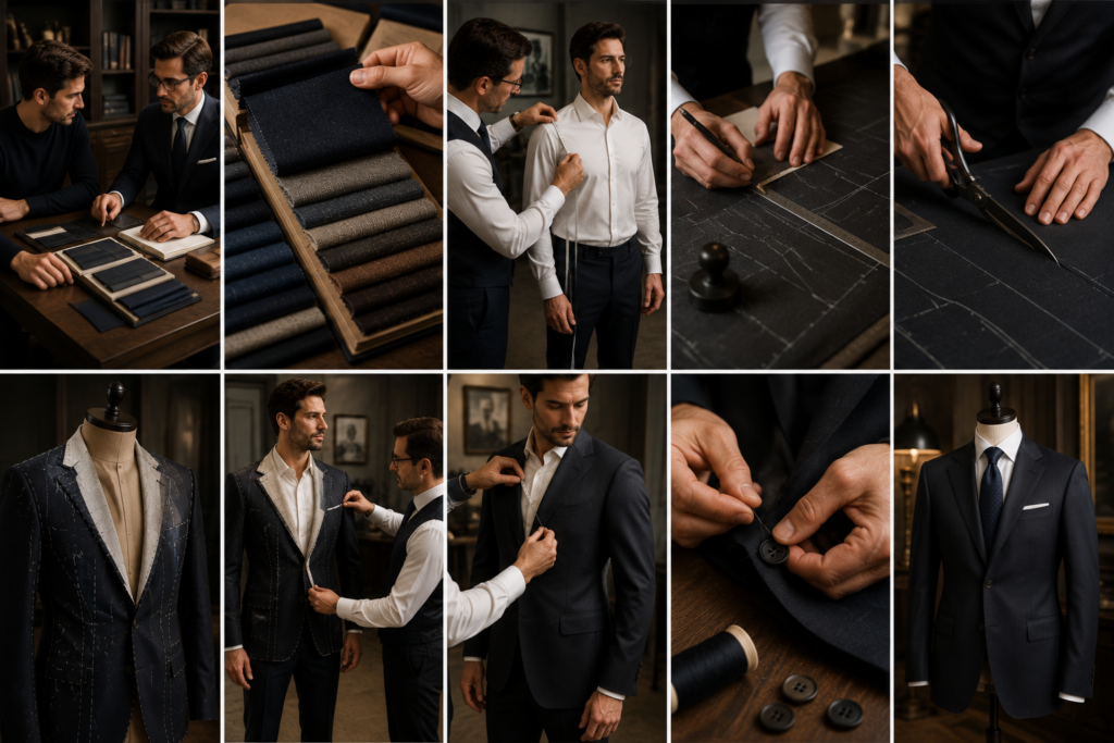 The Complete Bespoke Tailoring Process Explained the complete bespoke tailoring process explained