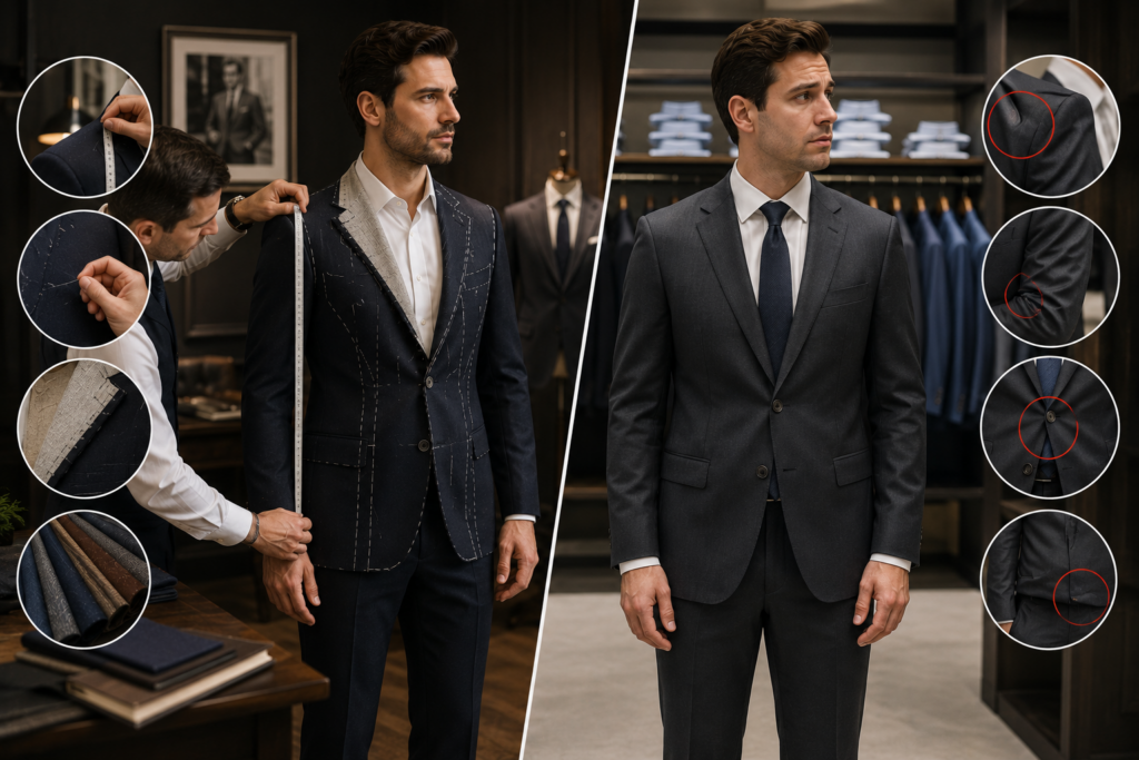 Why Bespoke Suits Offer a Better Fit Than Ready-Made Clothing why bespoke suits offer a better fit than ready made clothing